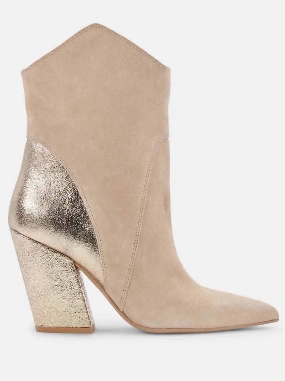 Dolce Vita Nestly Suede Pointed Toe Booties Size 9